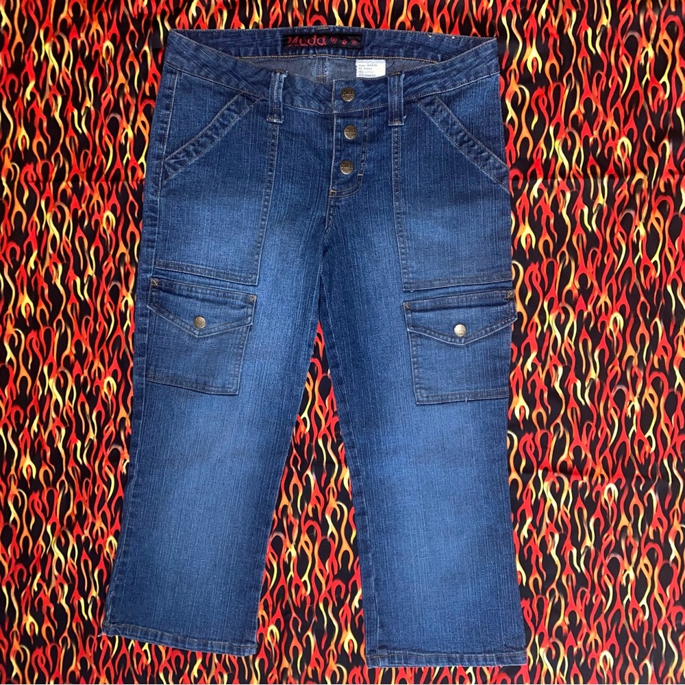 Y2K Mudd Cargo Capris